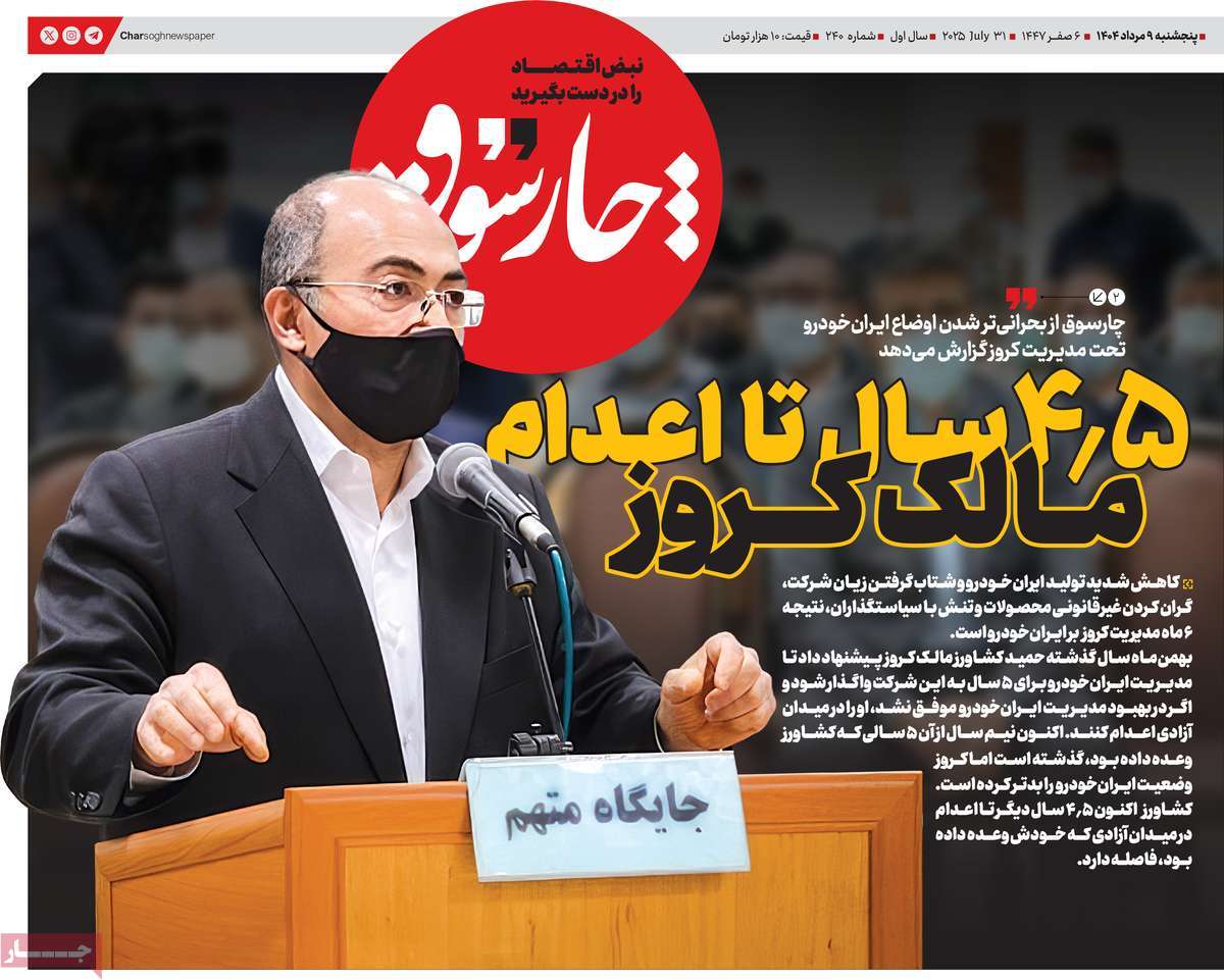 روزنامه چارسوق
