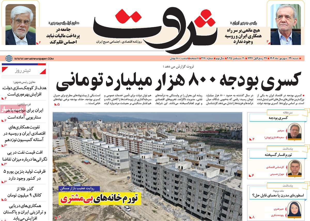 روزنامه ثروت