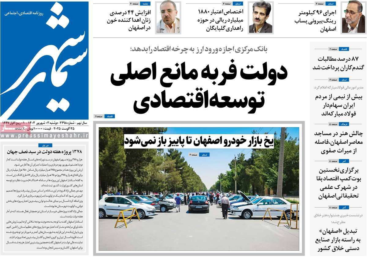 روزنامه سیمای شهر