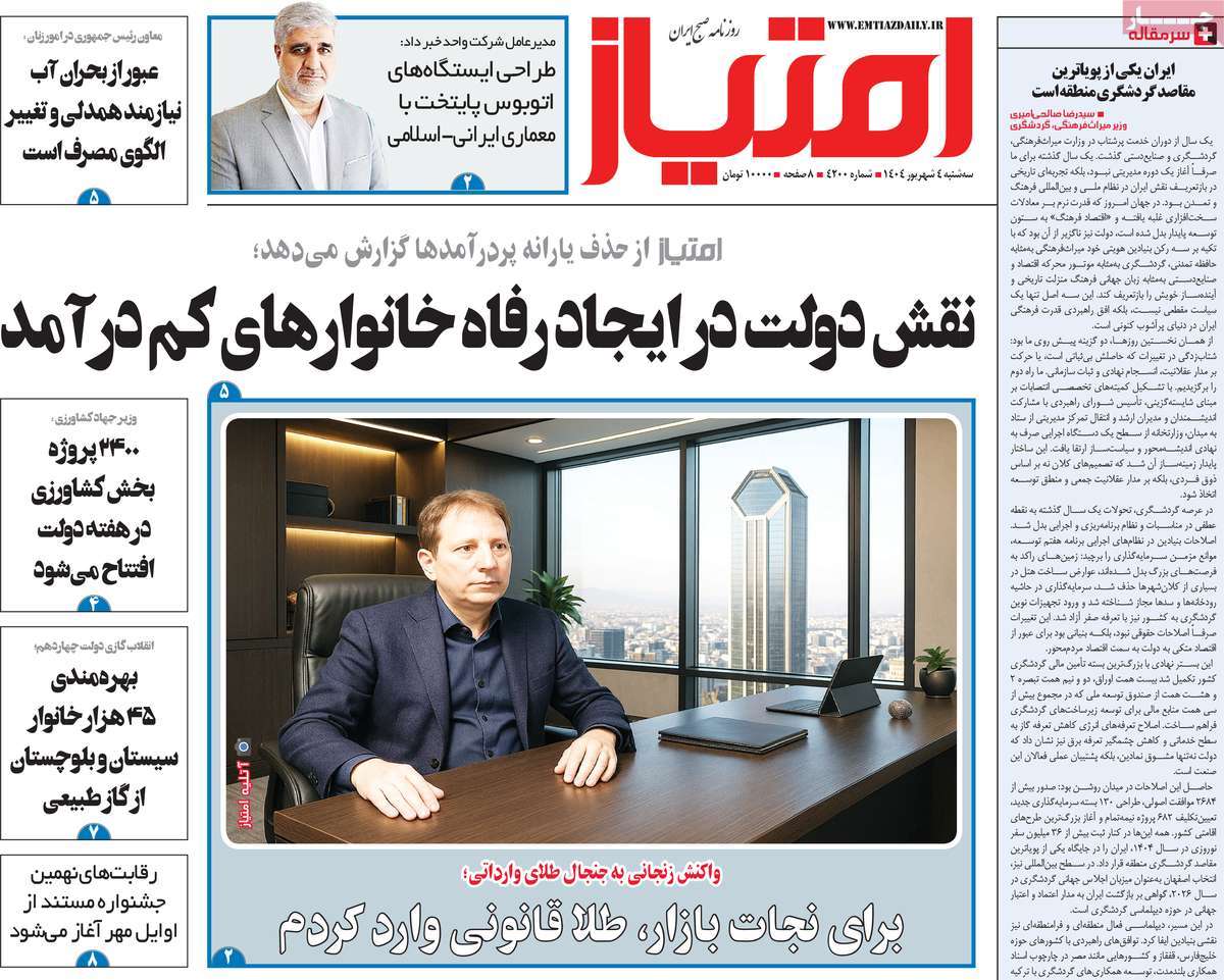 روزنامه امتیاز