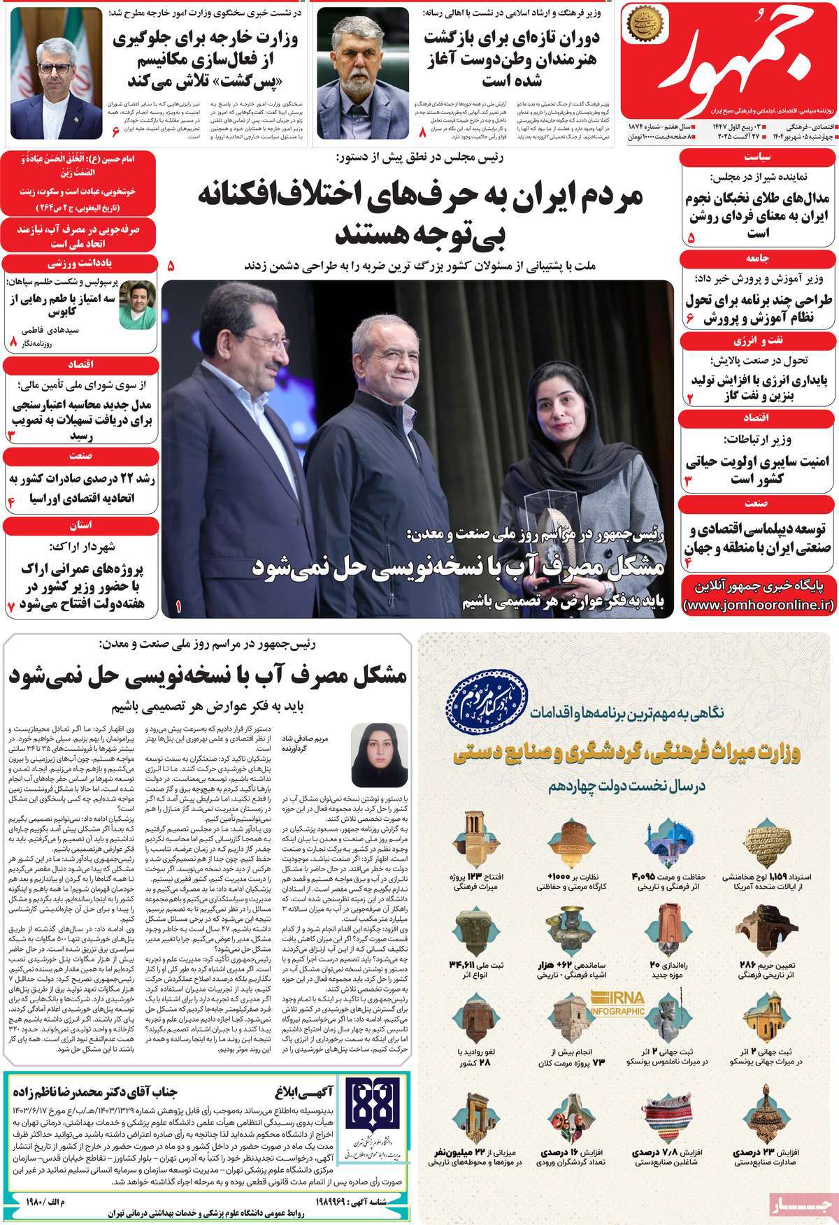 روزنامه جمهور