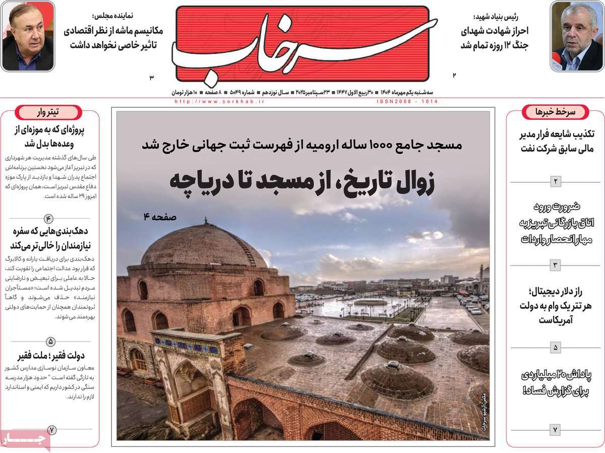 روزنامه سرخاب