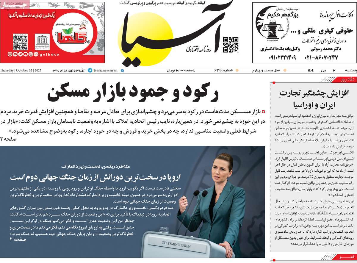 روزنامه آسیا