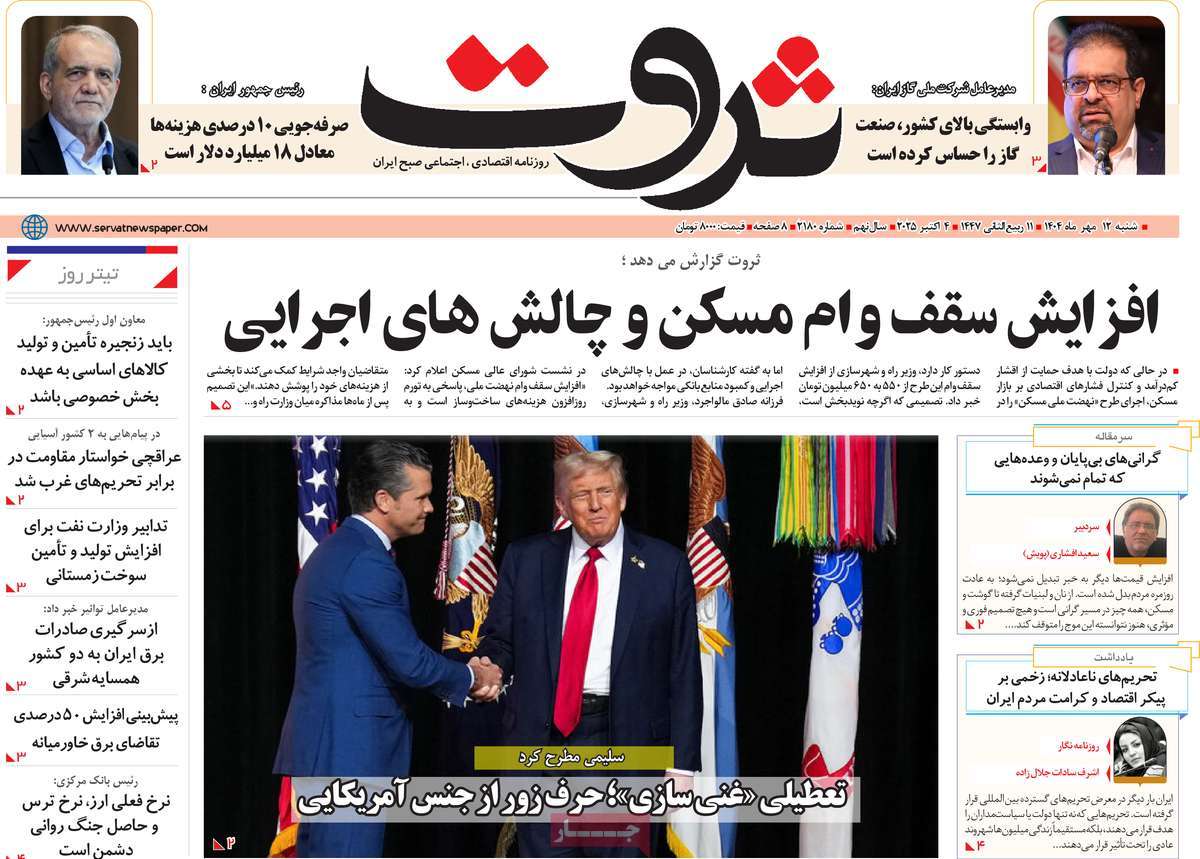 روزنامه ثروت