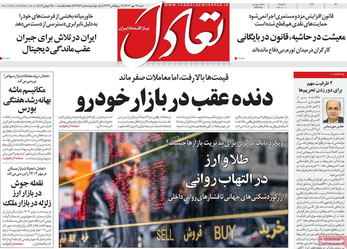روزنامه تعادل