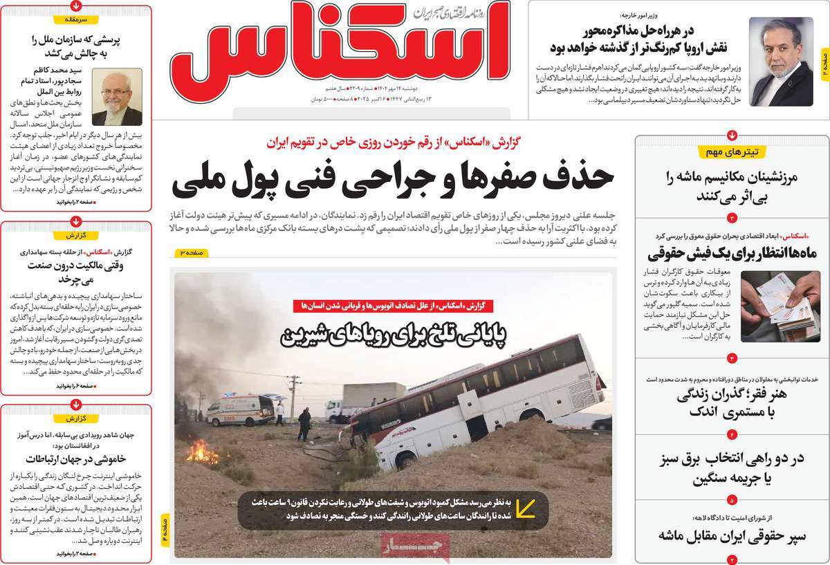 روزنامه اسکناس