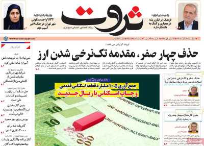 روزنامه ثروت