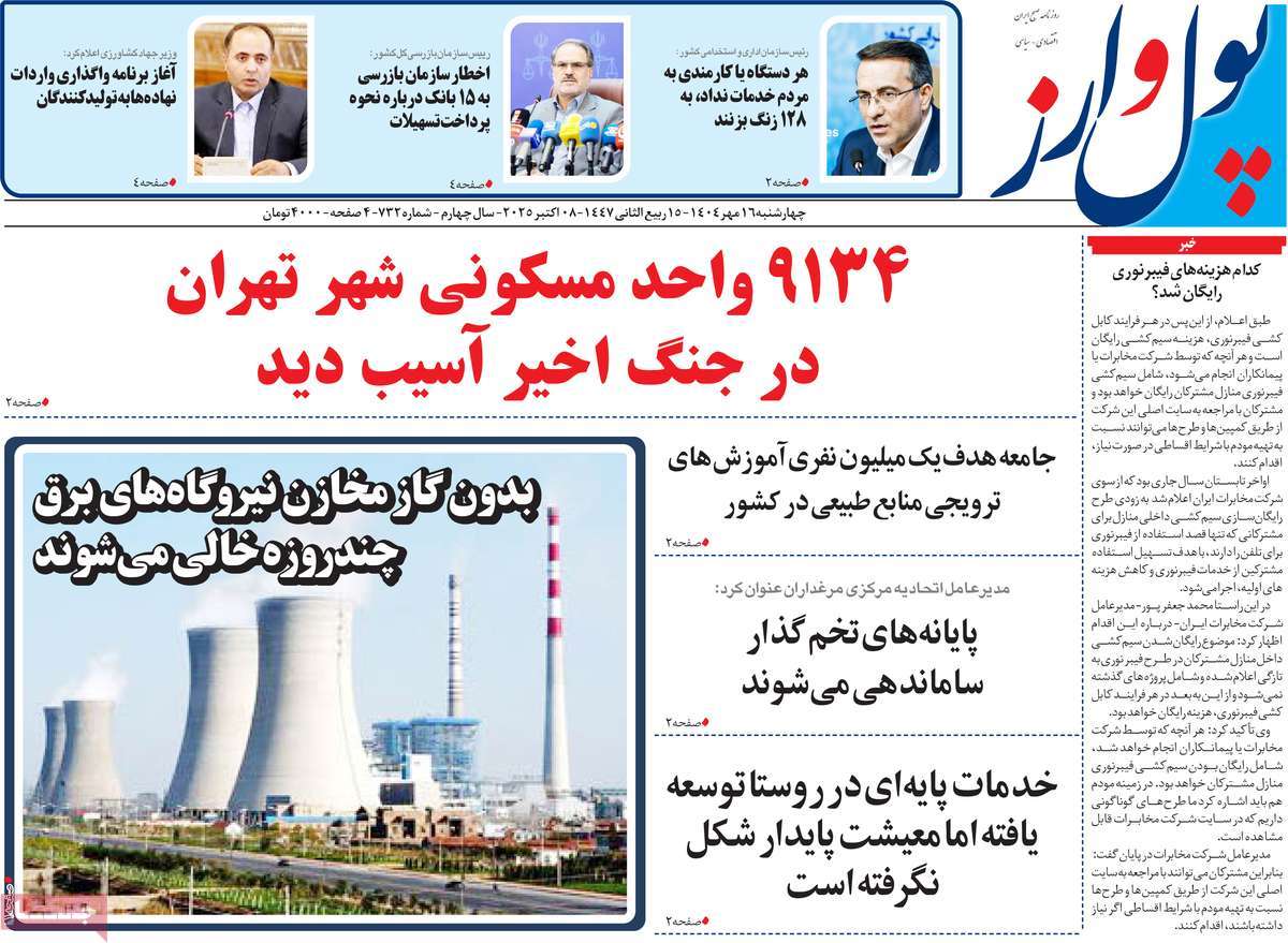 روزنامه پول و ارز
