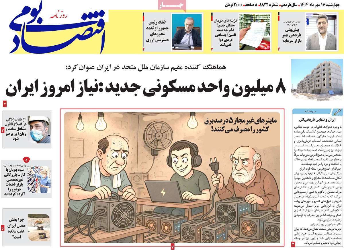 روزنامه اقتصاد بومی
