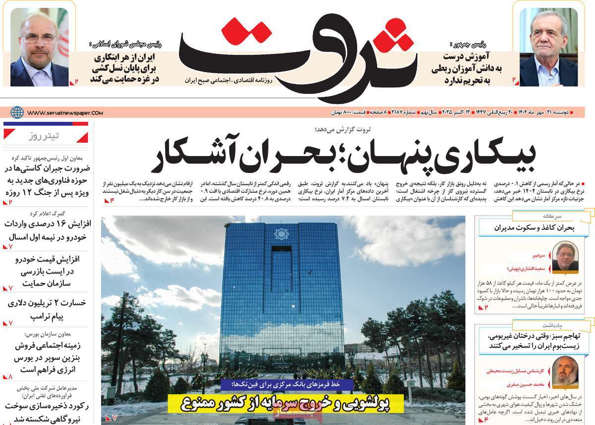 روزنامه ثروت