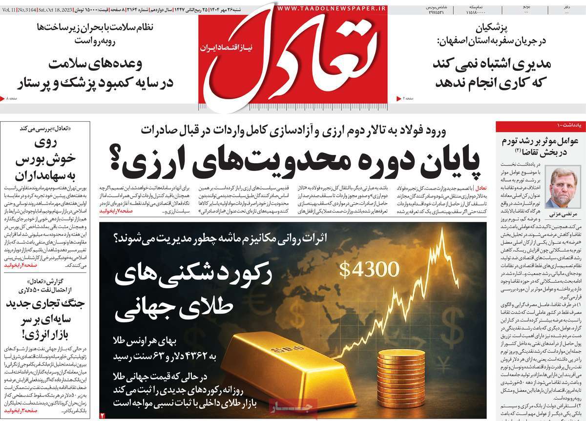 روزنامه تعادل