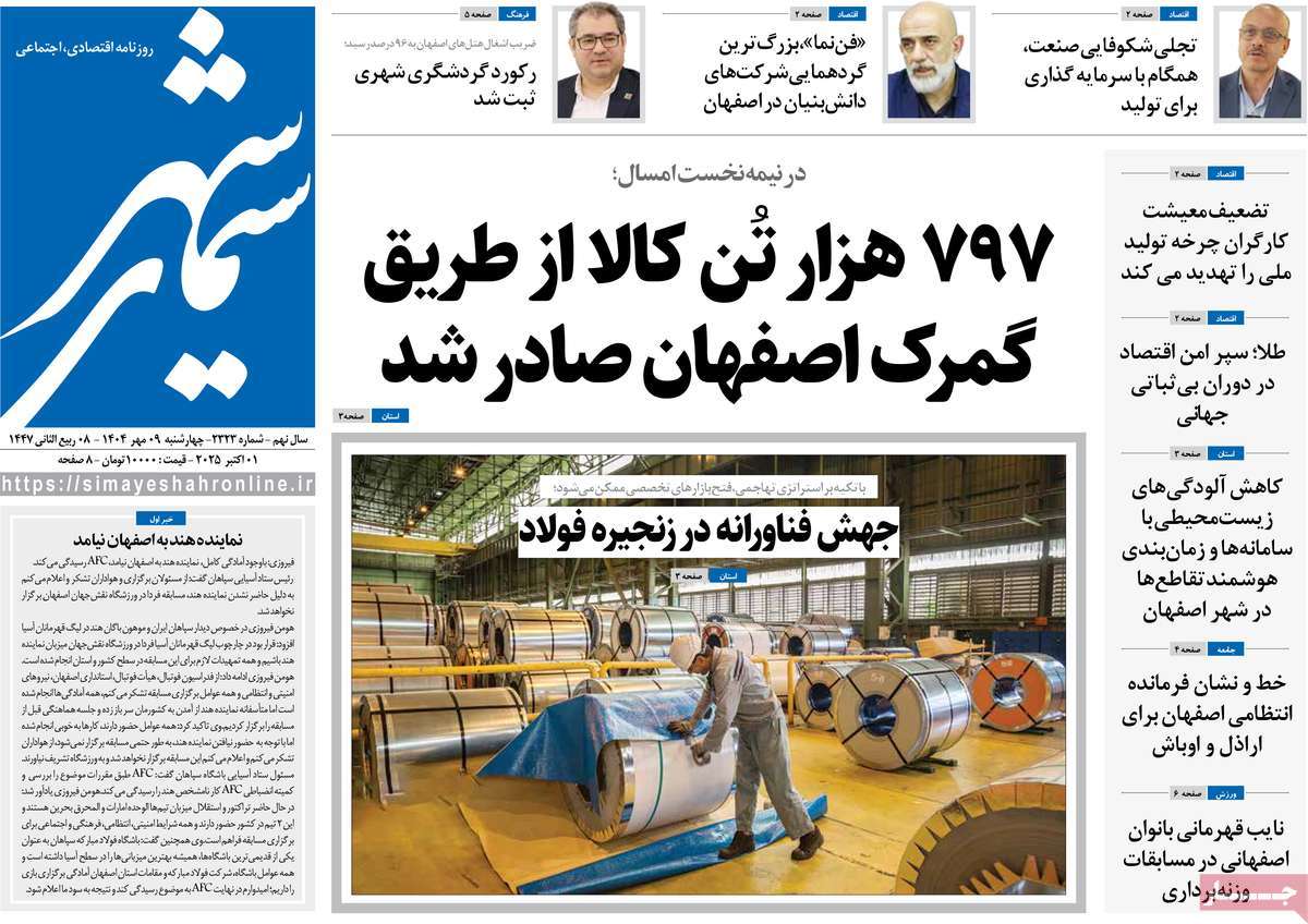روزنامه سیمای شهر
