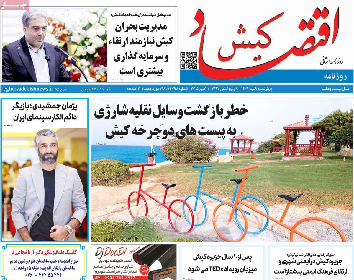 روزنامه اقتصاد کیش
