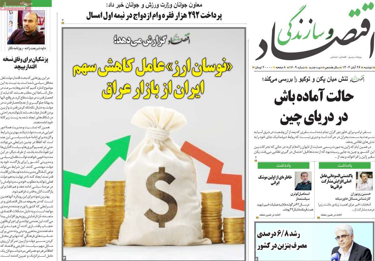 روزنامه اقتصاد و سازندگی