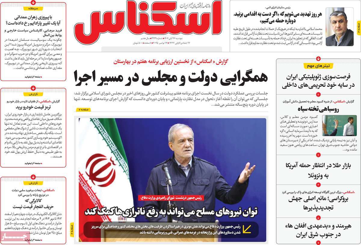 روزنامه اسکناس