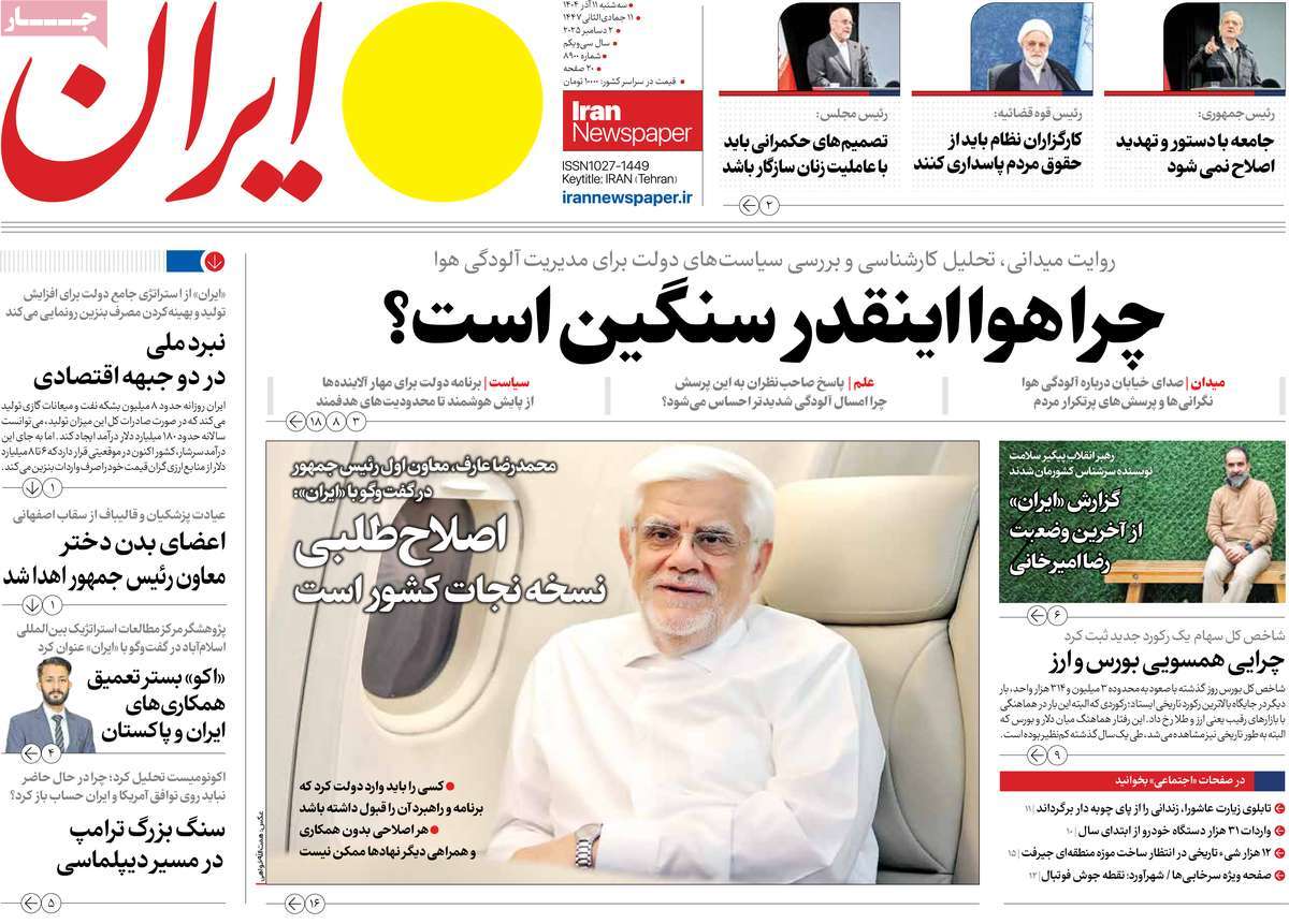 روزنامه ایران