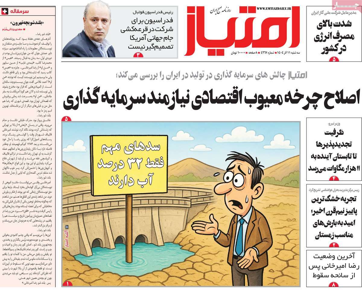 روزنامه امتیاز