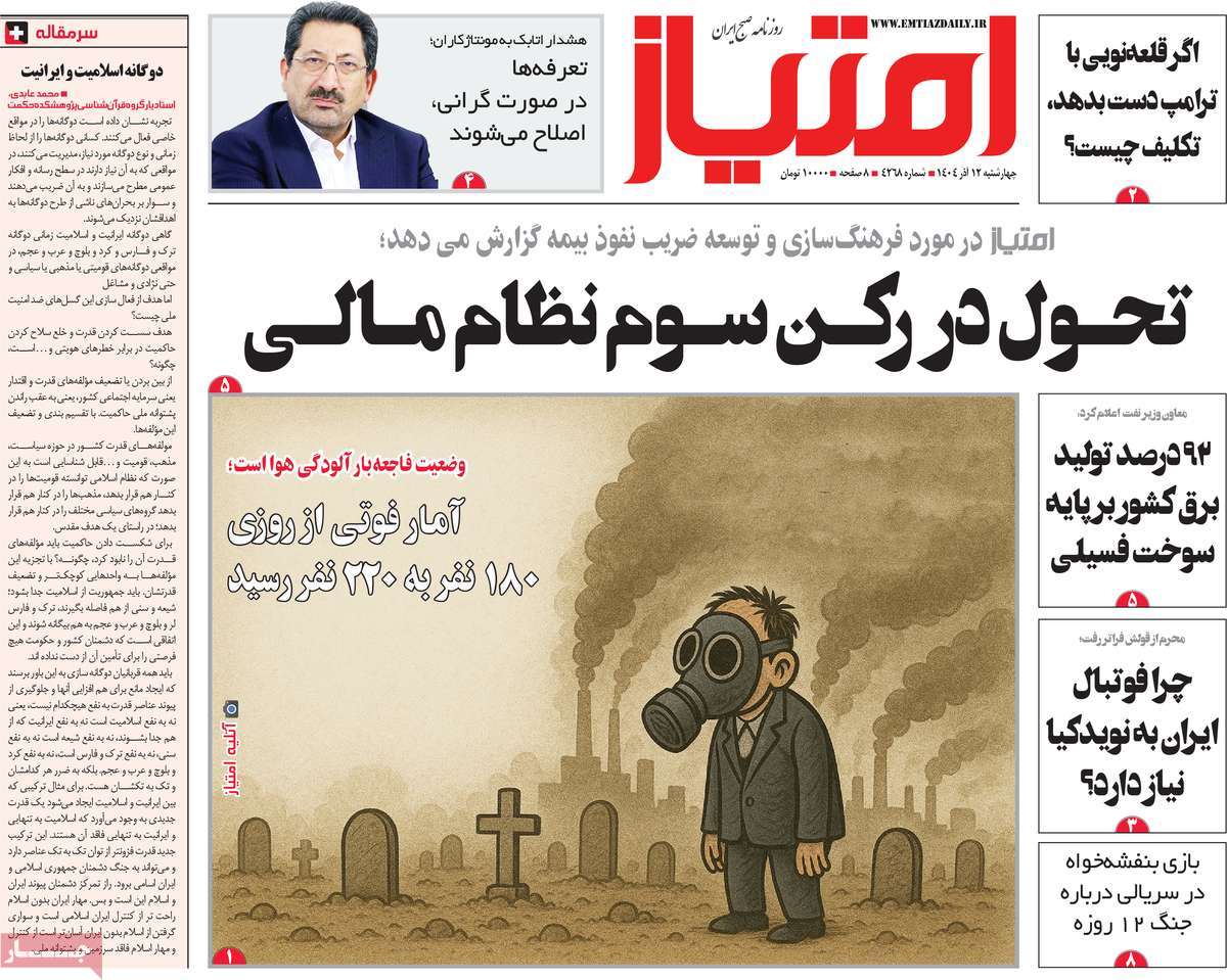 روزنامه امتیاز