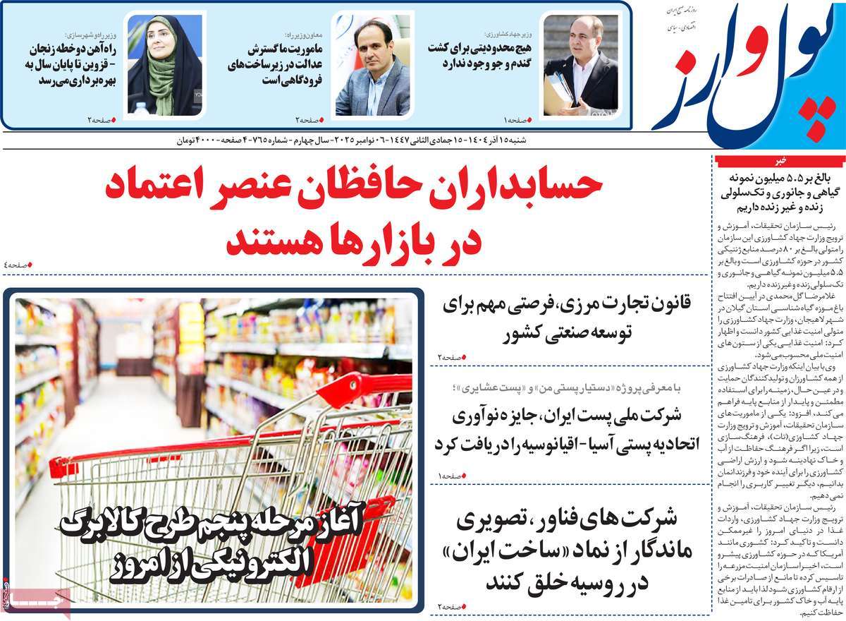 روزنامه پول و ارز