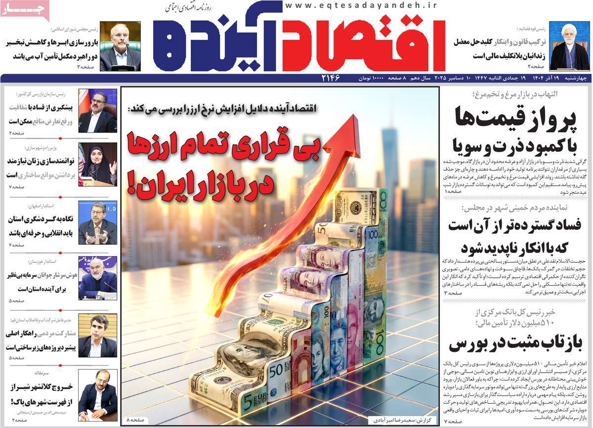 روزنامه اقتصاد آینده