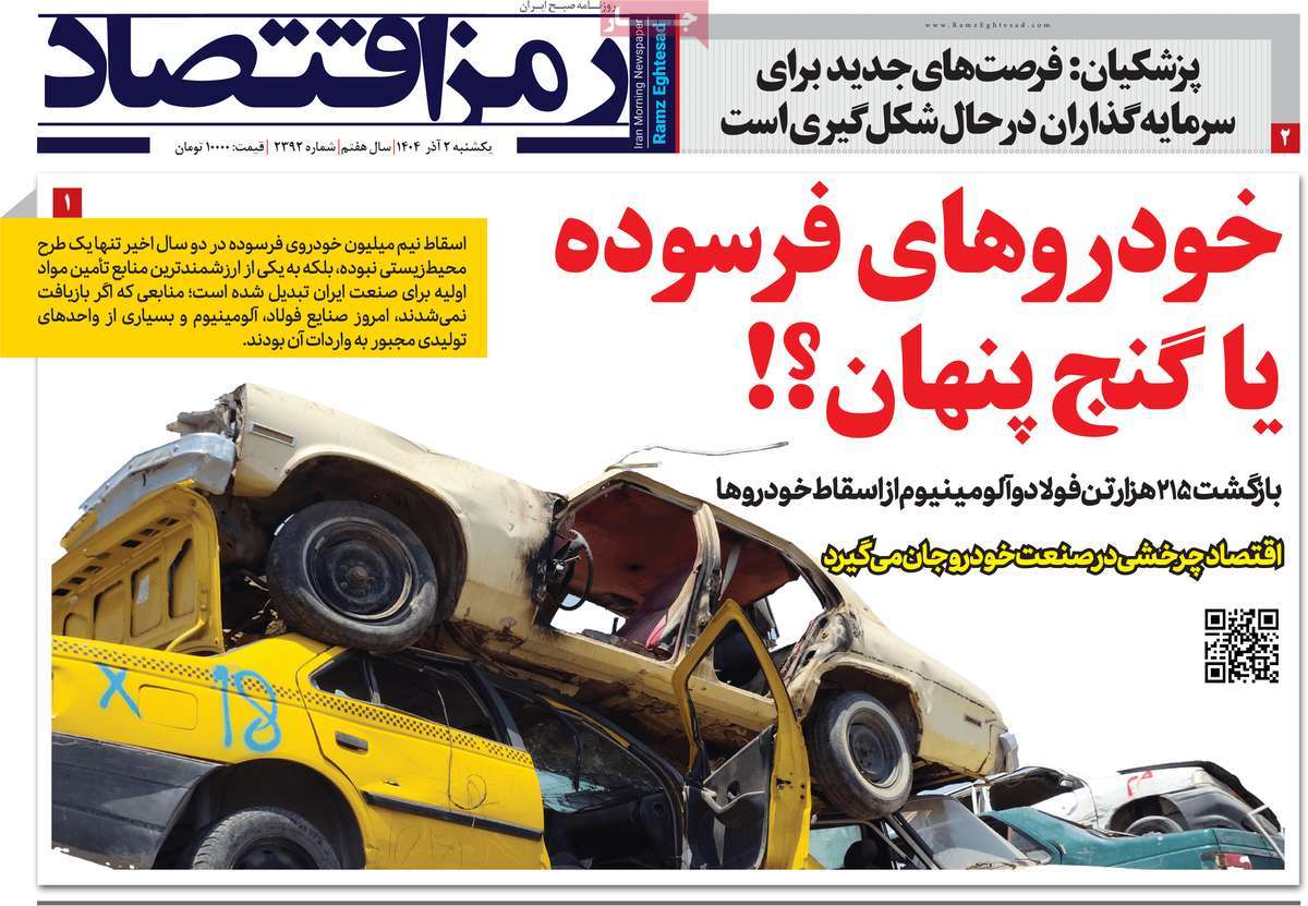 روزنامه رمزاقتصاد