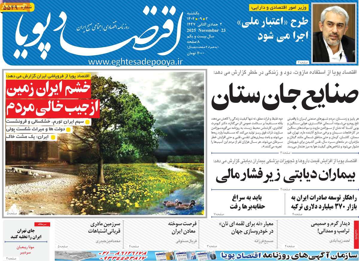 روزنامه اقتصاد پویا