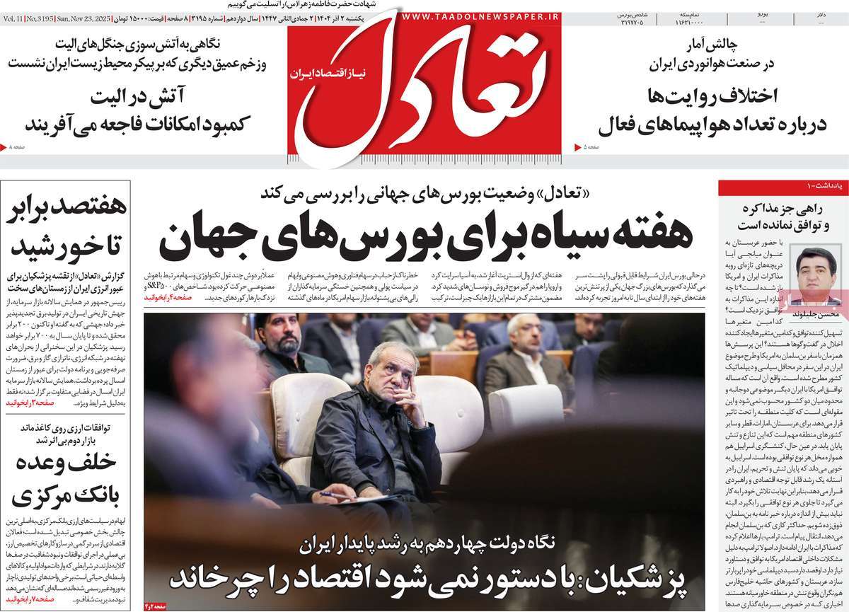 روزنامه تعادل