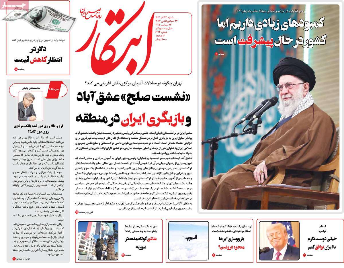 روزنامه ابتکار