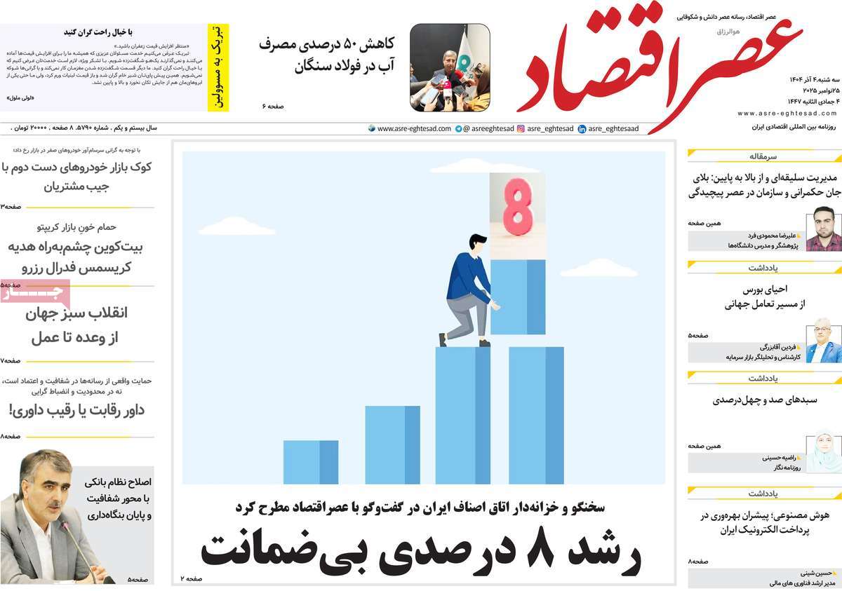 روزنامه عصر اقتصاد