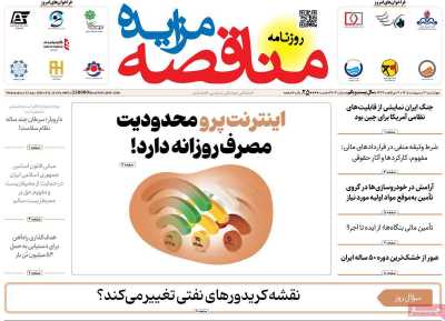 روزنامه مناقصه مزایده