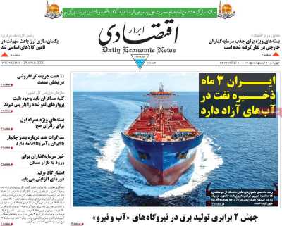 روزنامه ابرار اقتصادی