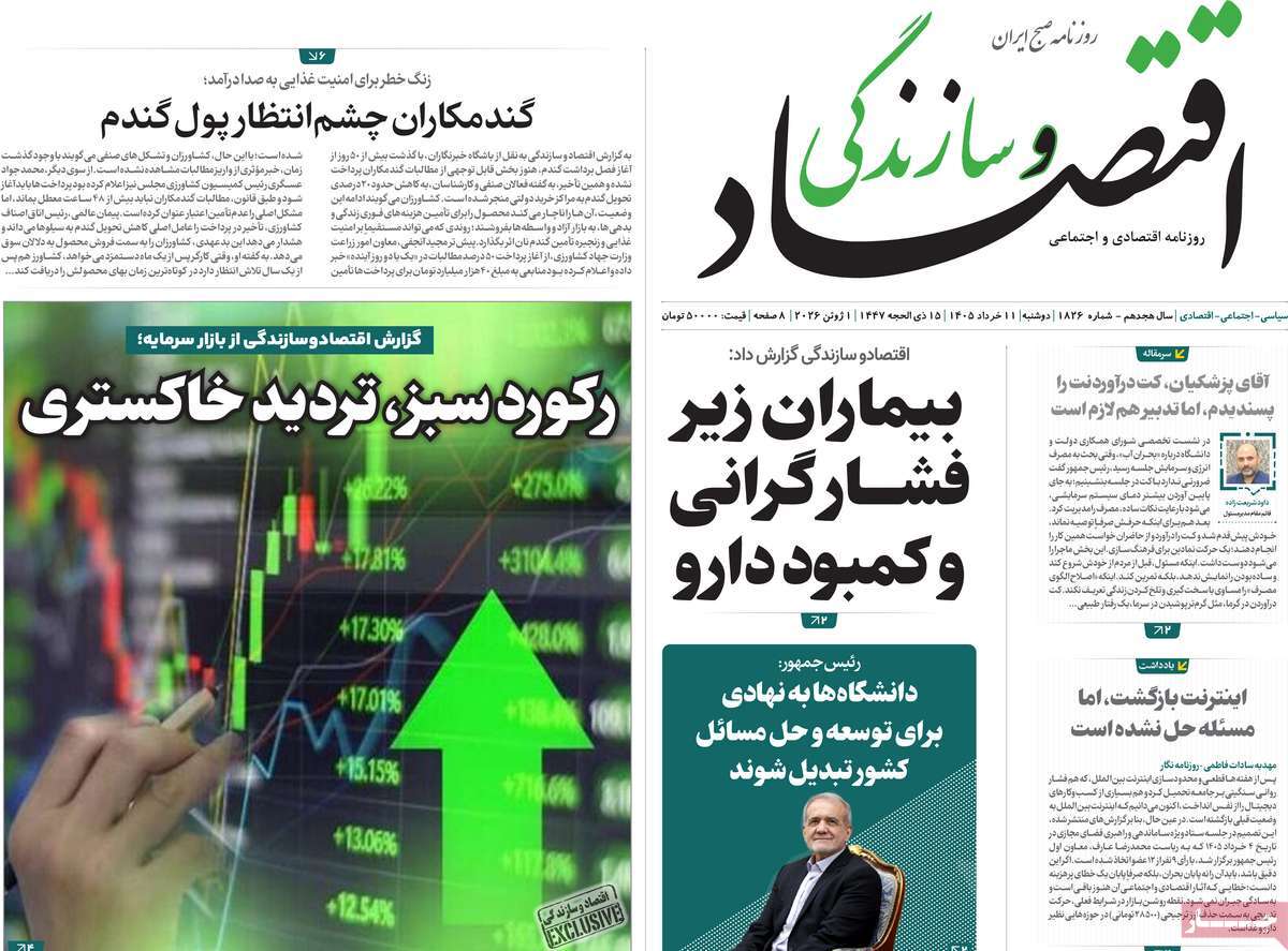 روزنامه اقتصاد و سازندگی