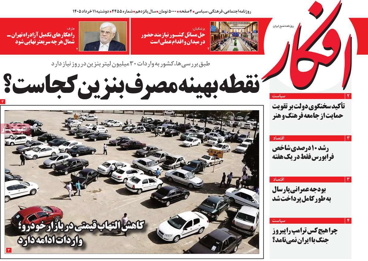 روزنامه افکار
