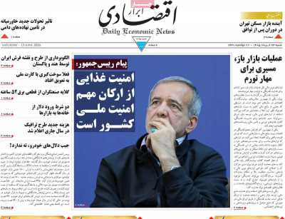 روزنامه ابرار اقتصادی