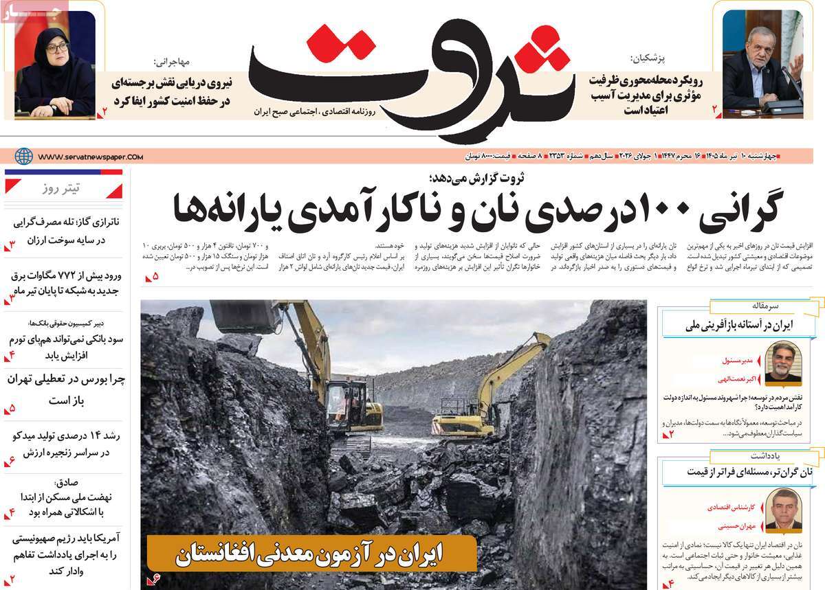 روزنامه ثروت
