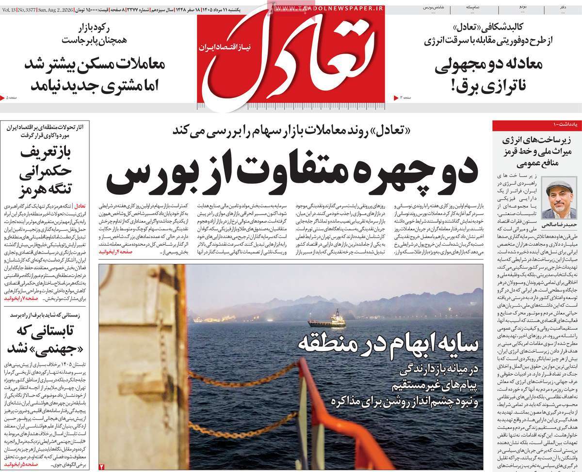 روزنامه تعادل
