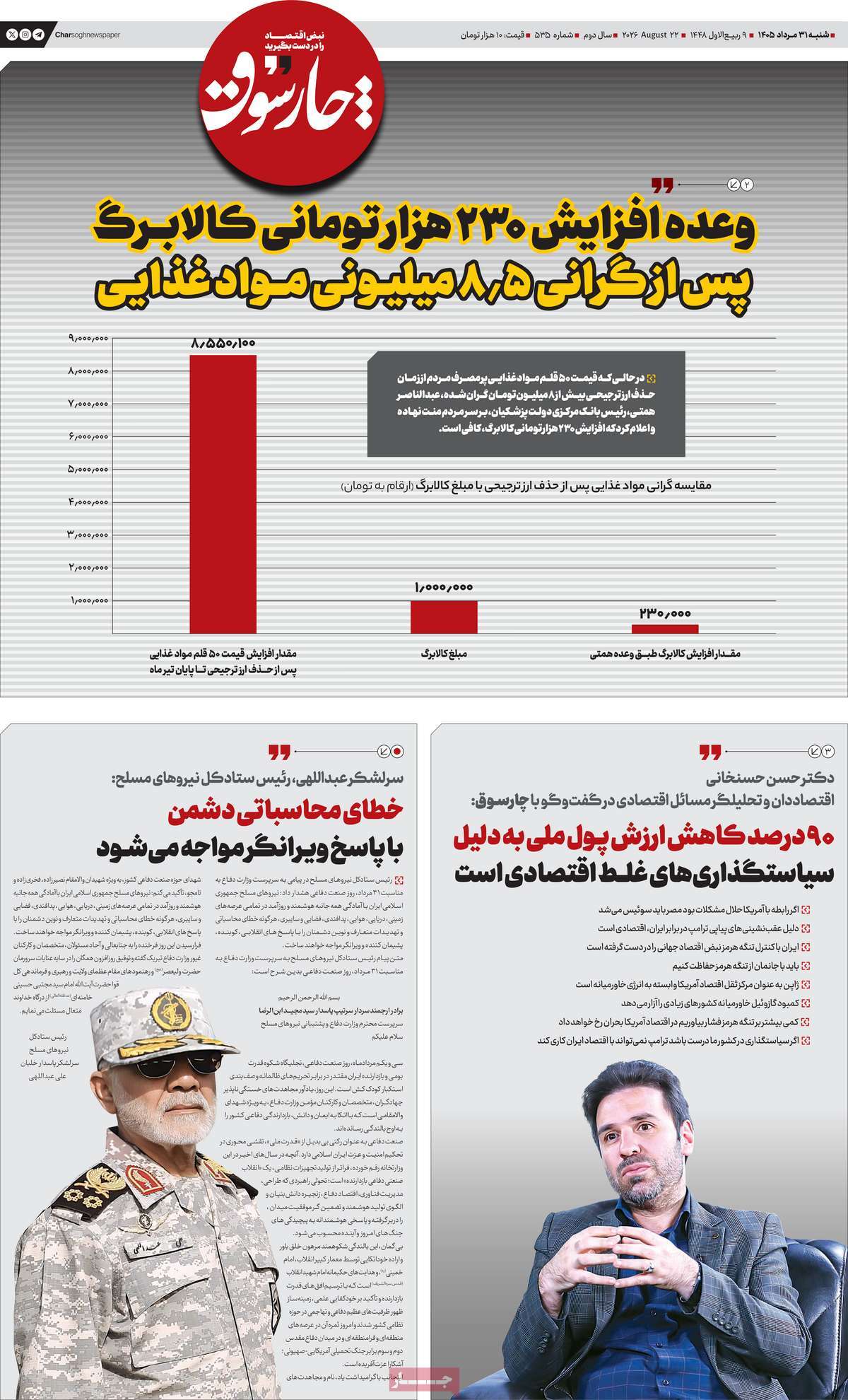 روزنامه چارسوق