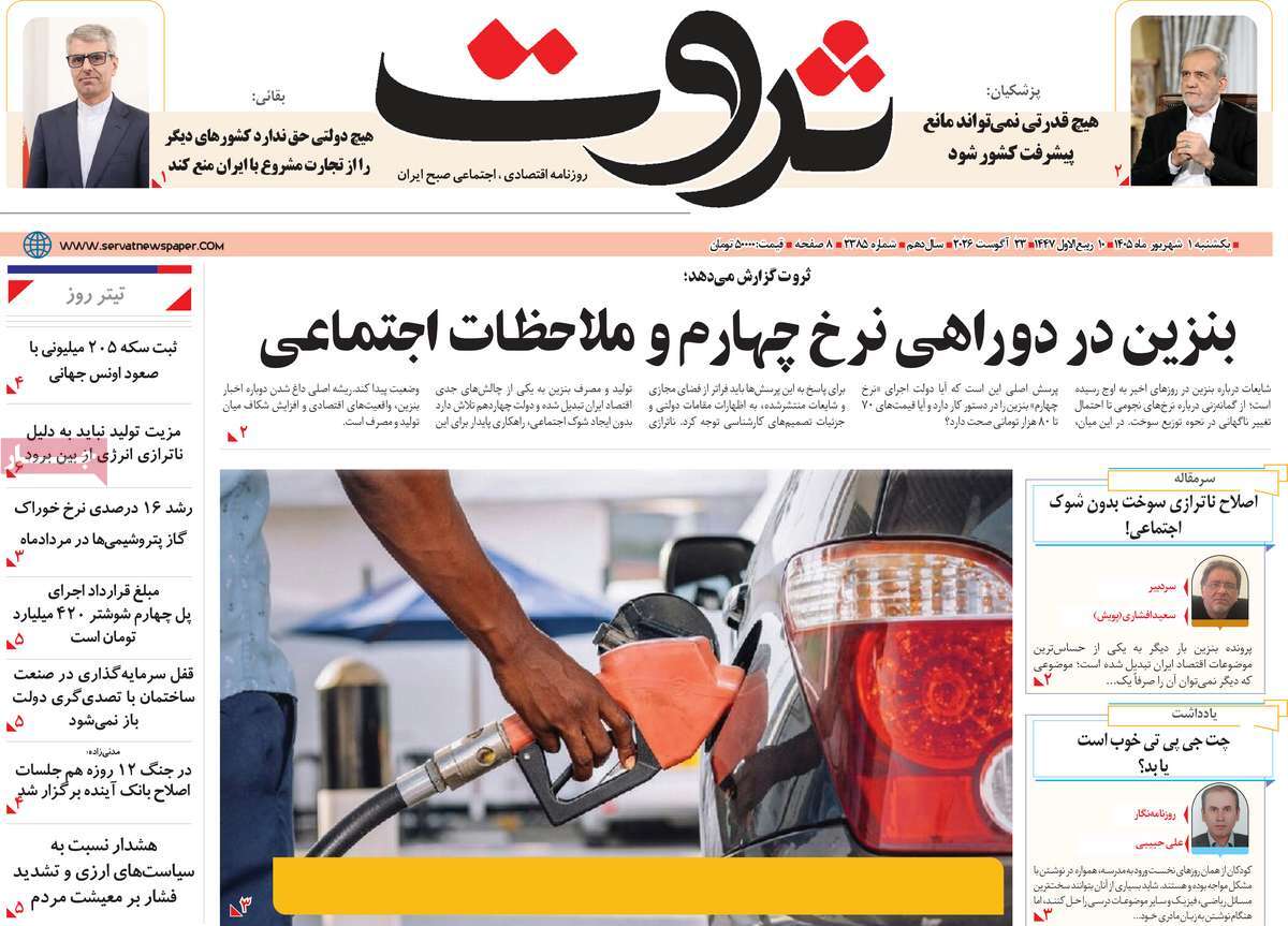 روزنامه ثروت