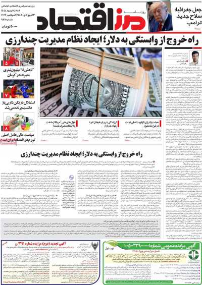 روزنامه مرز اقتصاد