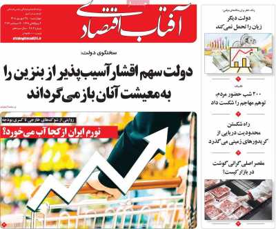 روزنامه آفتاب اقتصادی
