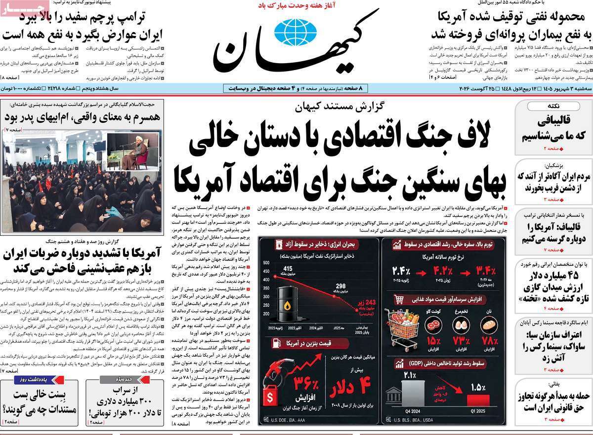 روزنامه کیهان