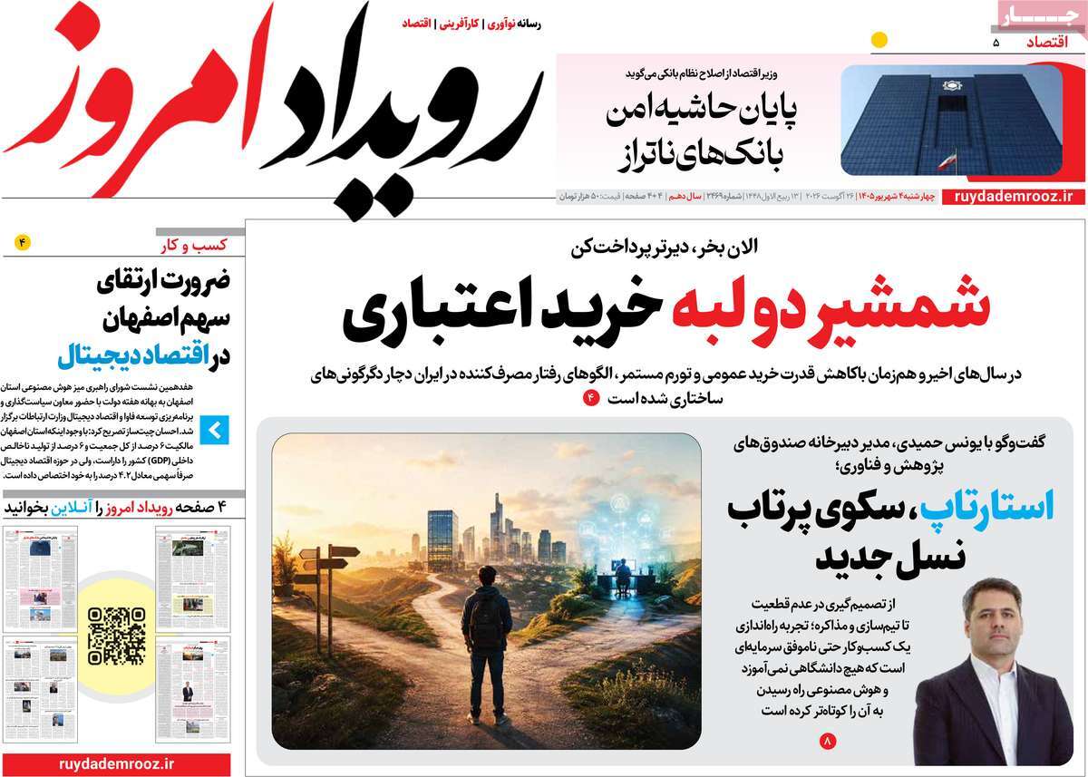 روزنامه رویداد امروز