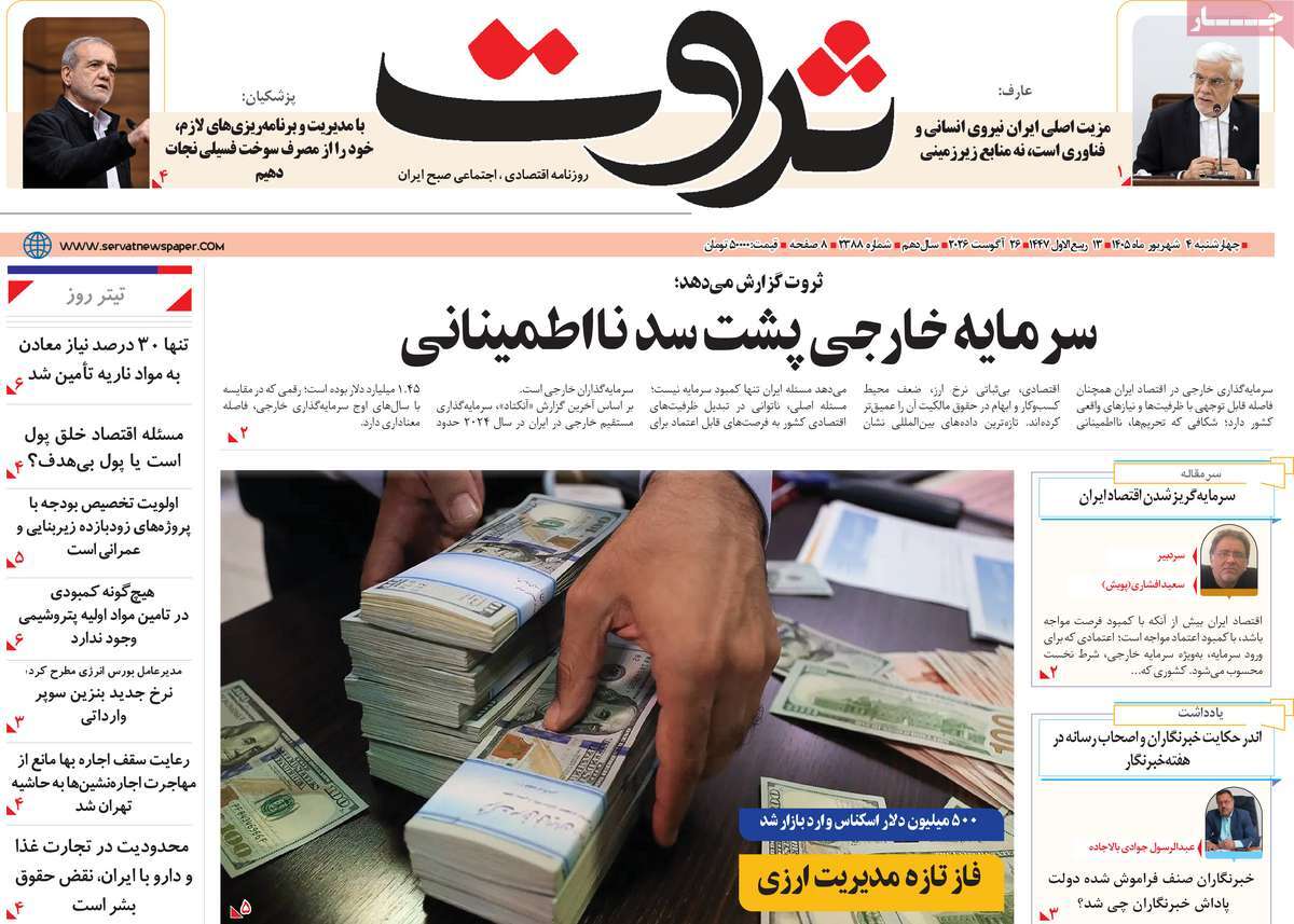 روزنامه ثروت