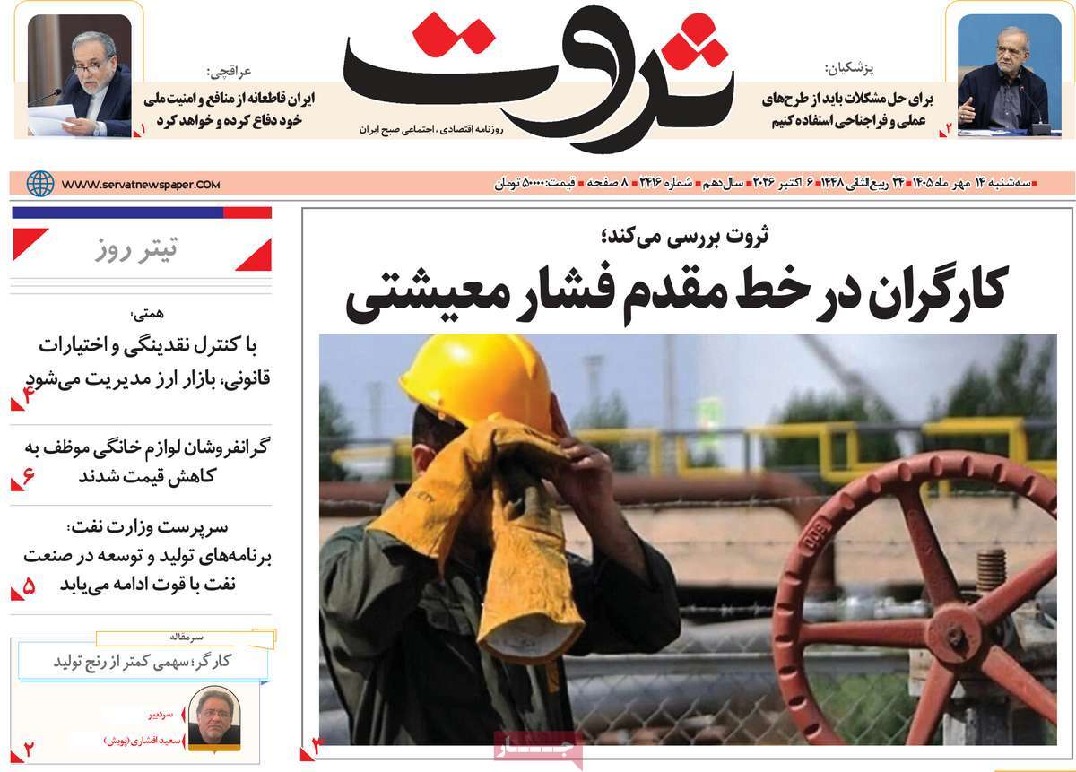 روزنامه ثروت